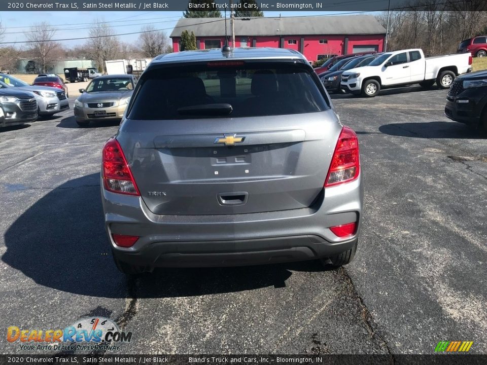 2020 Chevrolet Trax LS Satin Steel Metallic / Jet Black Photo #7