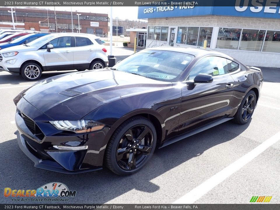 Mischievous Purple Metallic 2023 Ford Mustang GT Fastback Photo #4
