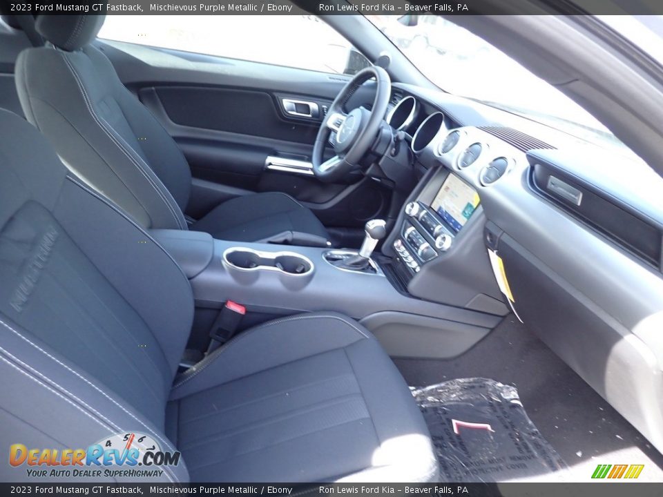 Front Seat of 2023 Ford Mustang GT Fastback Photo #10