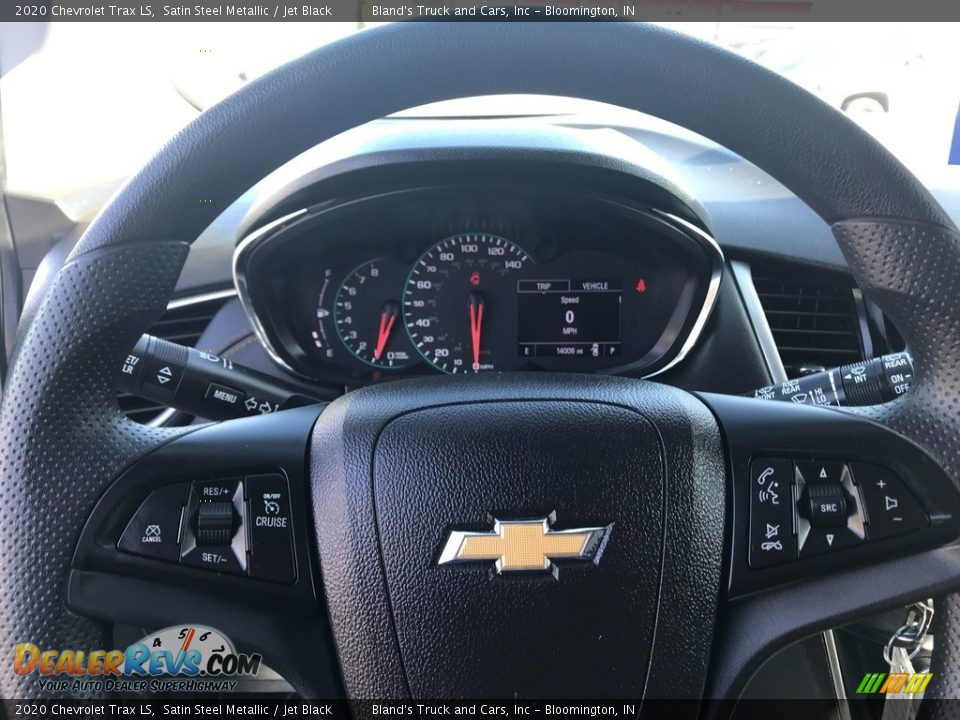 2020 Chevrolet Trax LS Satin Steel Metallic / Jet Black Photo #17