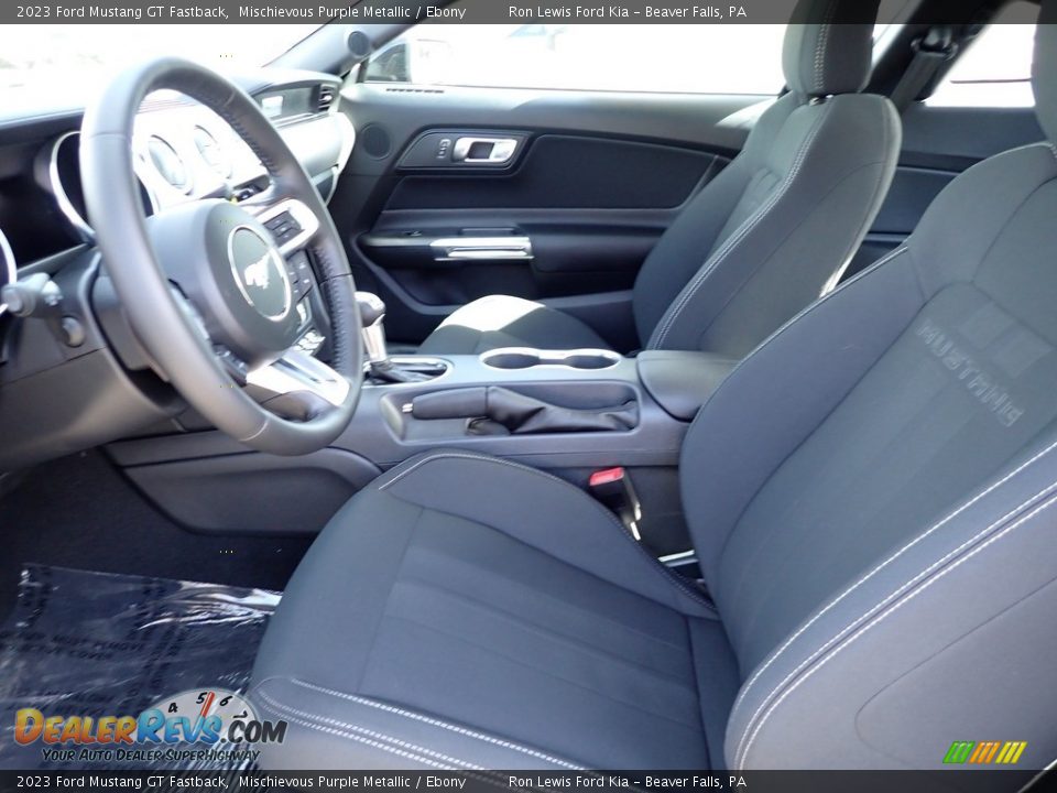 Front Seat of 2023 Ford Mustang GT Fastback Photo #13