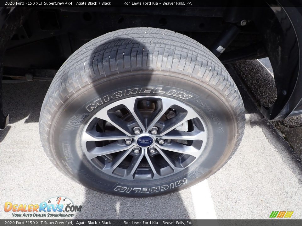 2020 Ford F150 XLT SuperCrew 4x4 Agate Black / Black Photo #5
