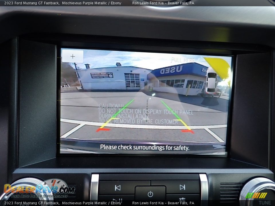 Controls of 2023 Ford Mustang GT Fastback Photo #17