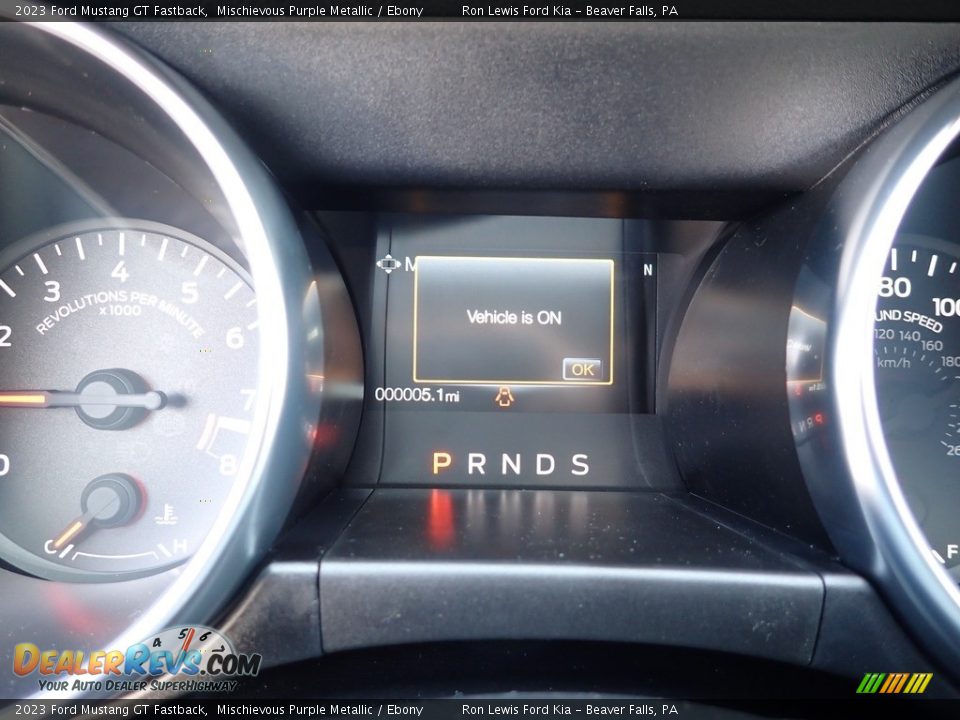 2023 Ford Mustang GT Fastback Gauges Photo #18