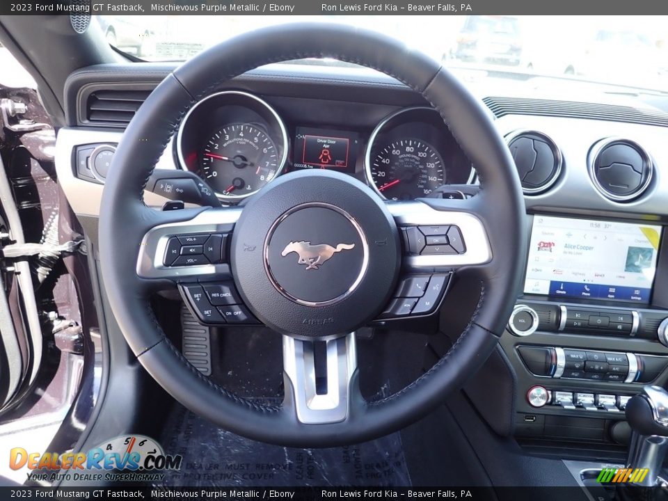 2023 Ford Mustang GT Fastback Steering Wheel Photo #19