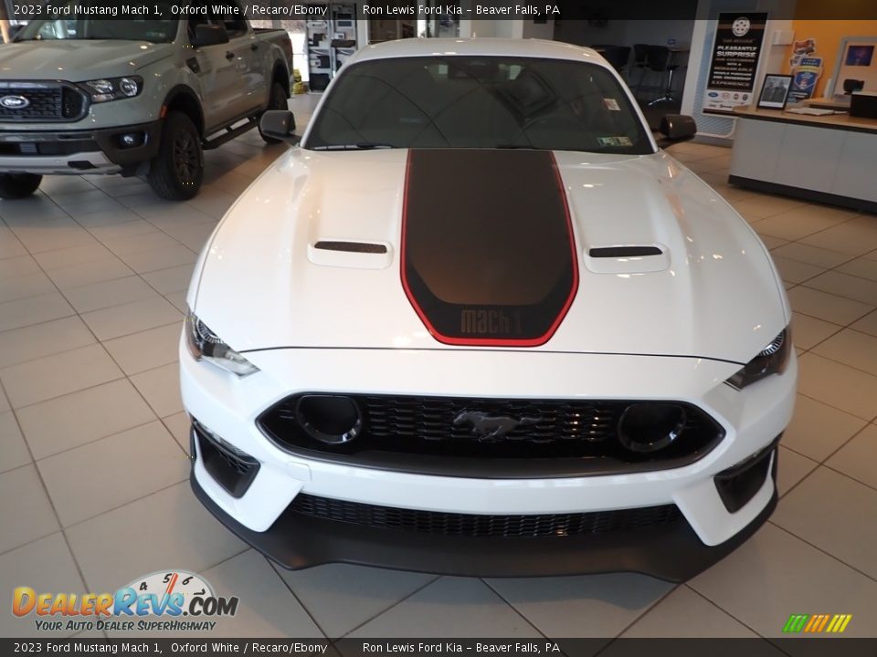 Oxford White 2023 Ford Mustang Mach 1 Photo #2