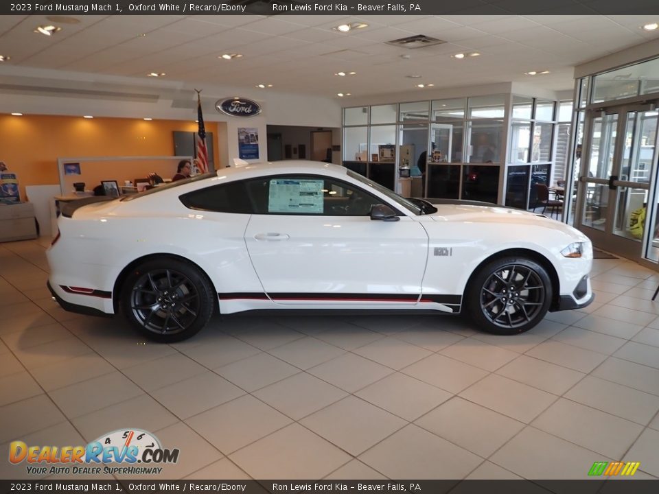 Oxford White 2023 Ford Mustang Mach 1 Photo #4