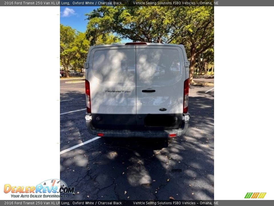 2016 Ford Transit 250 Van XL LR Long Oxford White / Charcoal Black Photo #1