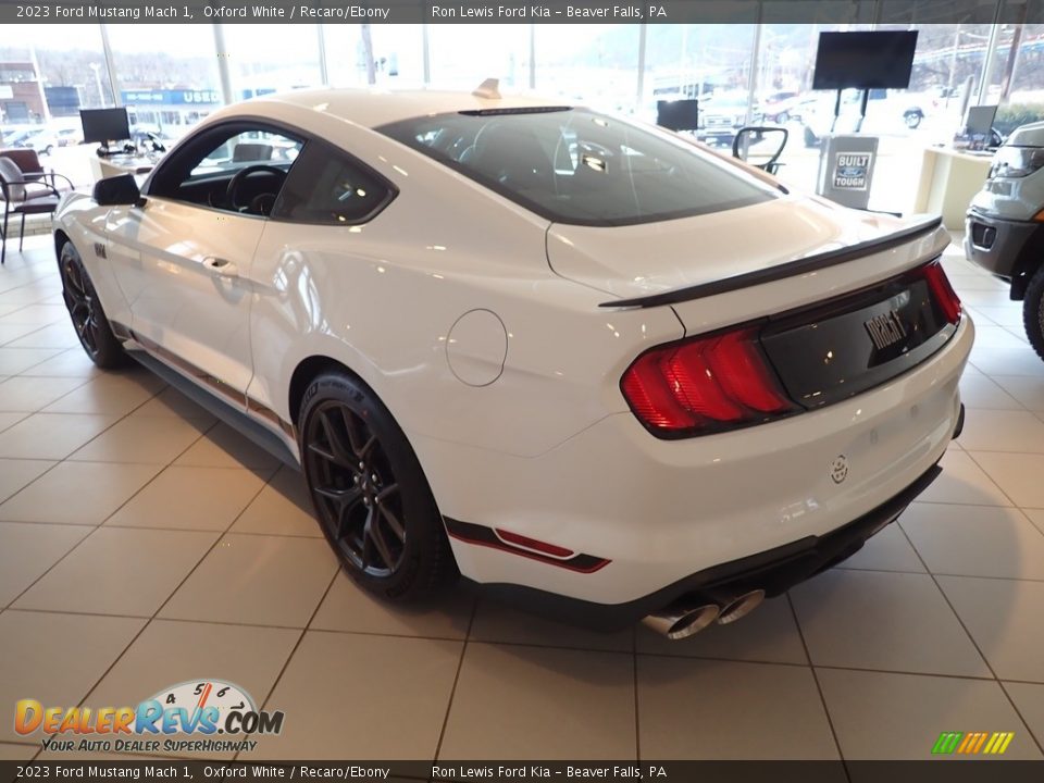 Oxford White 2023 Ford Mustang Mach 1 Photo #7