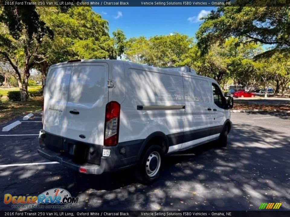 2016 Ford Transit 250 Van XL LR Long Oxford White / Charcoal Black Photo #2