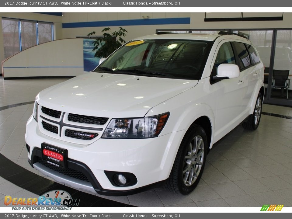 2017 Dodge Journey GT AWD White Noise Tri-Coat / Black Photo #1