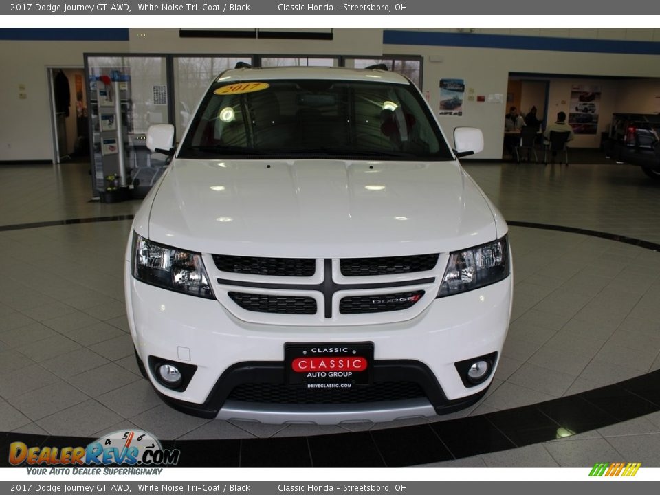 2017 Dodge Journey GT AWD White Noise Tri-Coat / Black Photo #2