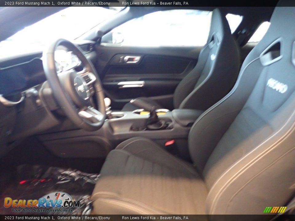 Front Seat of 2023 Ford Mustang Mach 1 Photo #14