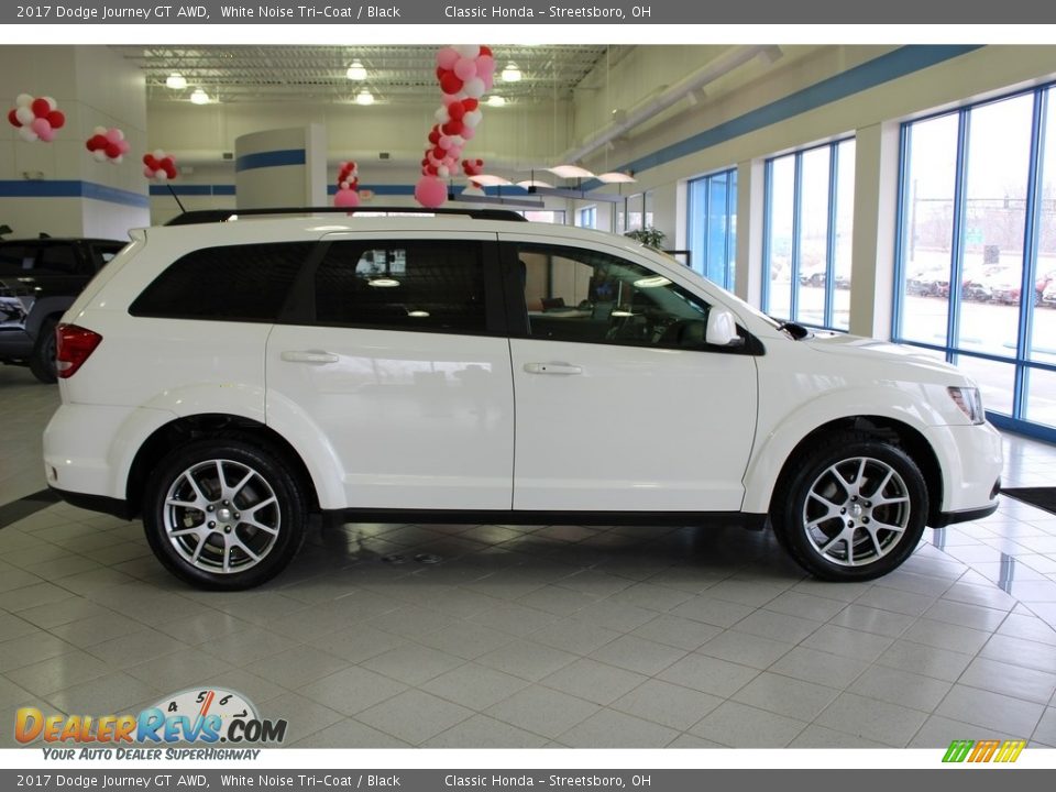 White Noise Tri-Coat 2017 Dodge Journey GT AWD Photo #6