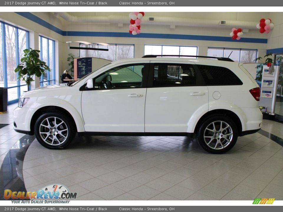 White Noise Tri-Coat 2017 Dodge Journey GT AWD Photo #14