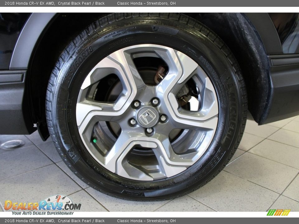 2018 Honda CR-V EX AWD Crystal Black Pearl / Black Photo #12