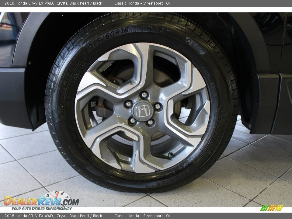 2018 Honda CR-V EX AWD Crystal Black Pearl / Black Photo #14