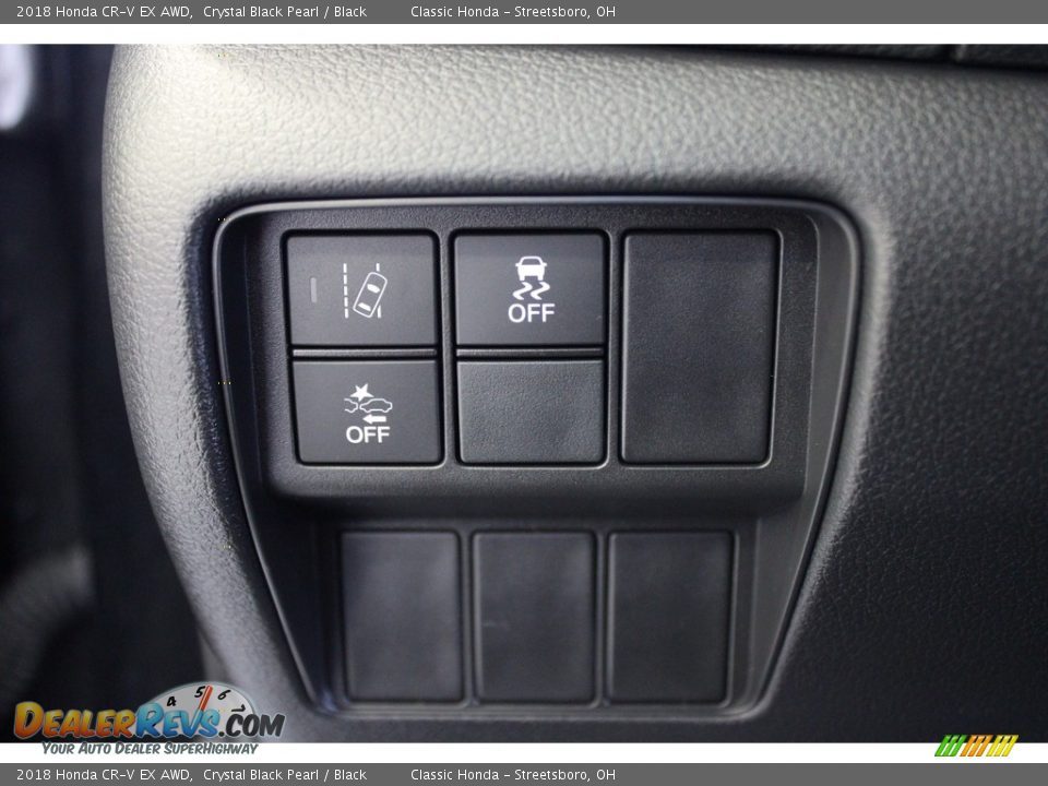 2018 Honda CR-V EX AWD Crystal Black Pearl / Black Photo #18