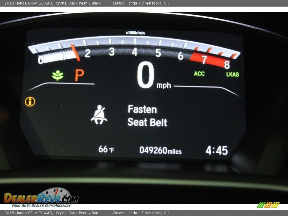 2018 Honda CR-V EX AWD Crystal Black Pearl / Black Photo #22