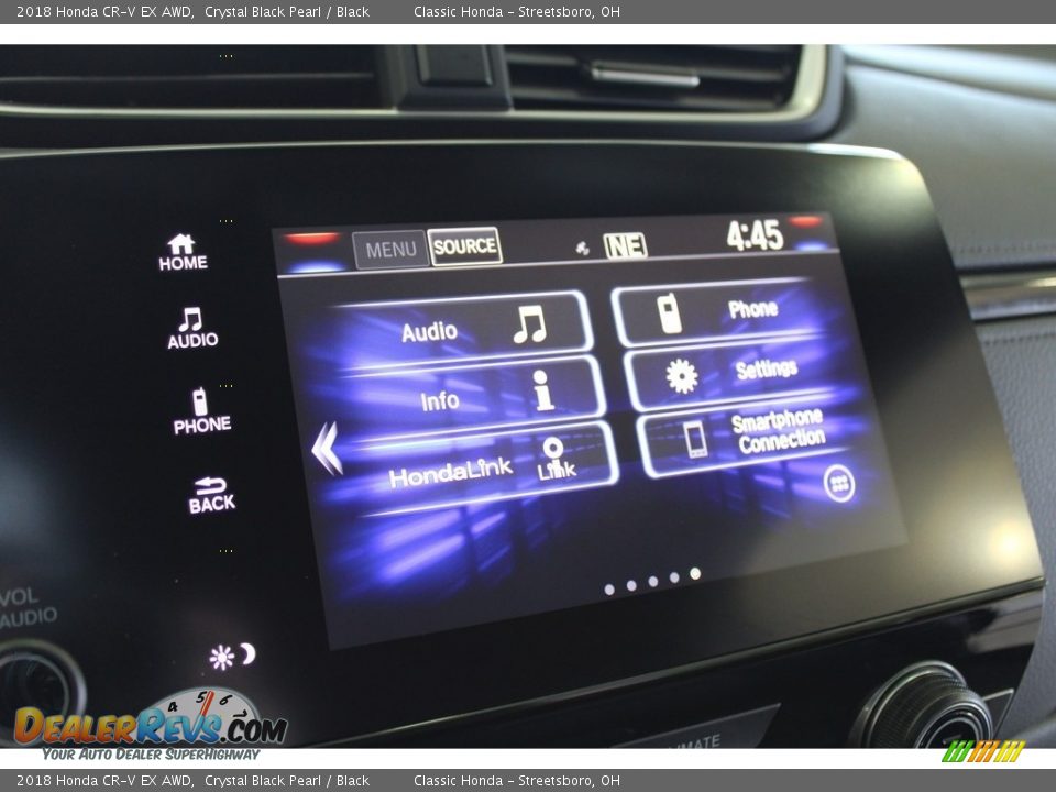 2018 Honda CR-V EX AWD Crystal Black Pearl / Black Photo #23