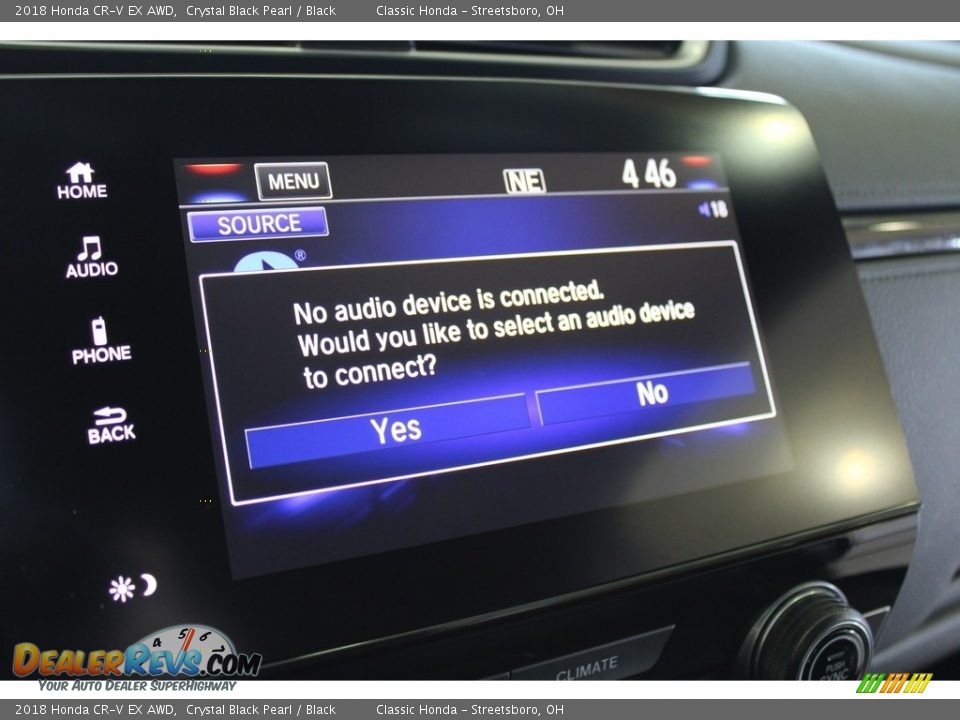 2018 Honda CR-V EX AWD Crystal Black Pearl / Black Photo #25