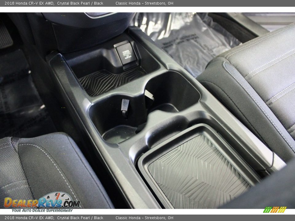 2018 Honda CR-V EX AWD Crystal Black Pearl / Black Photo #28