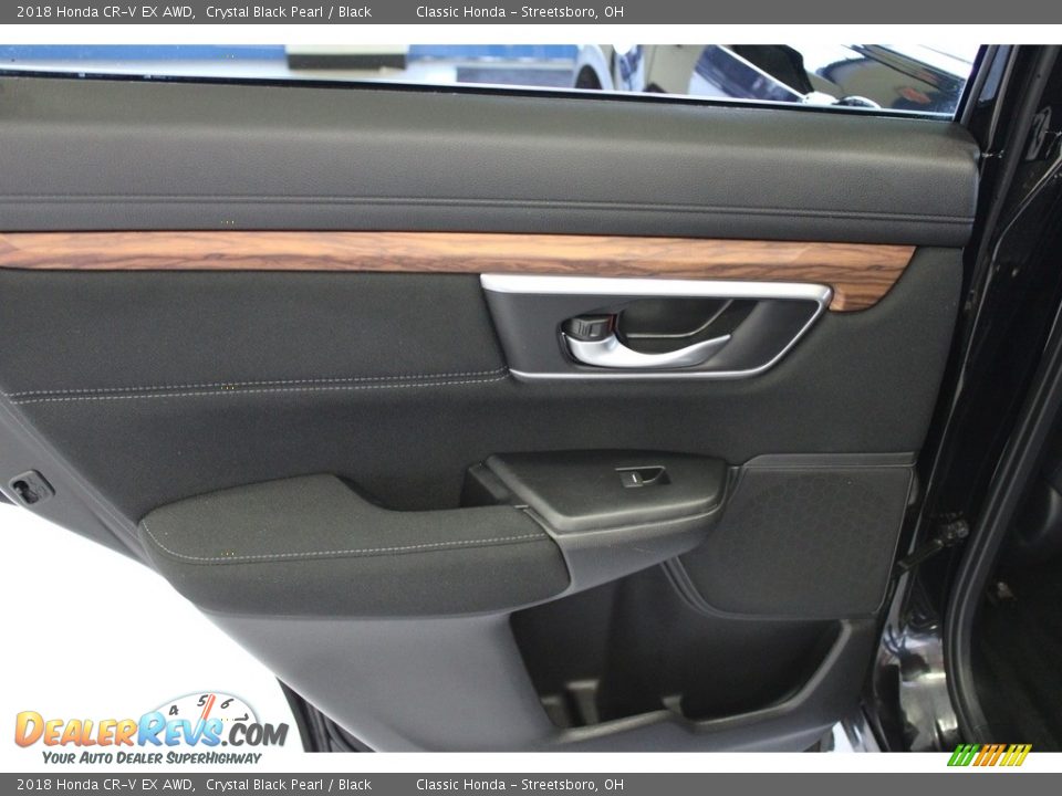 2018 Honda CR-V EX AWD Crystal Black Pearl / Black Photo #30