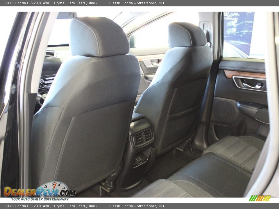 2018 Honda CR-V EX AWD Crystal Black Pearl / Black Photo #31