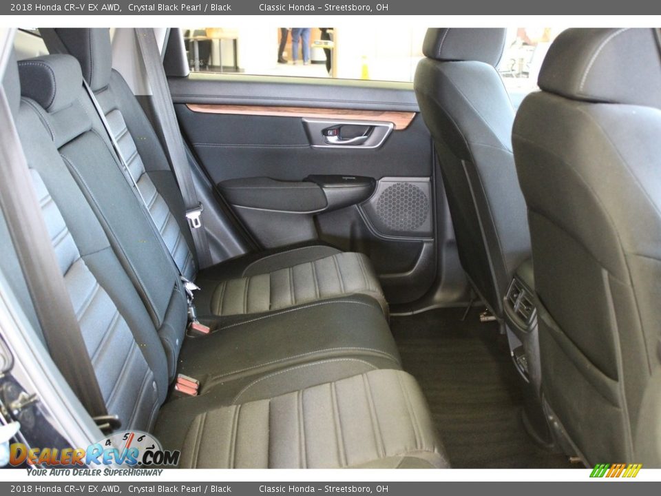 2018 Honda CR-V EX AWD Crystal Black Pearl / Black Photo #36