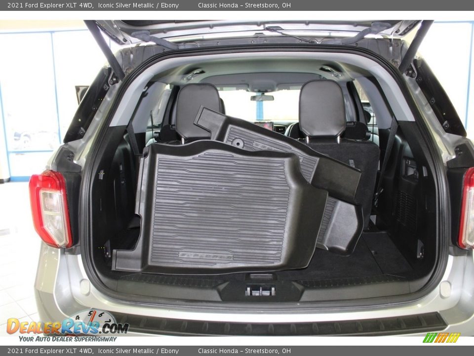 2021 Ford Explorer XLT 4WD Iconic Silver Metallic / Ebony Photo #21