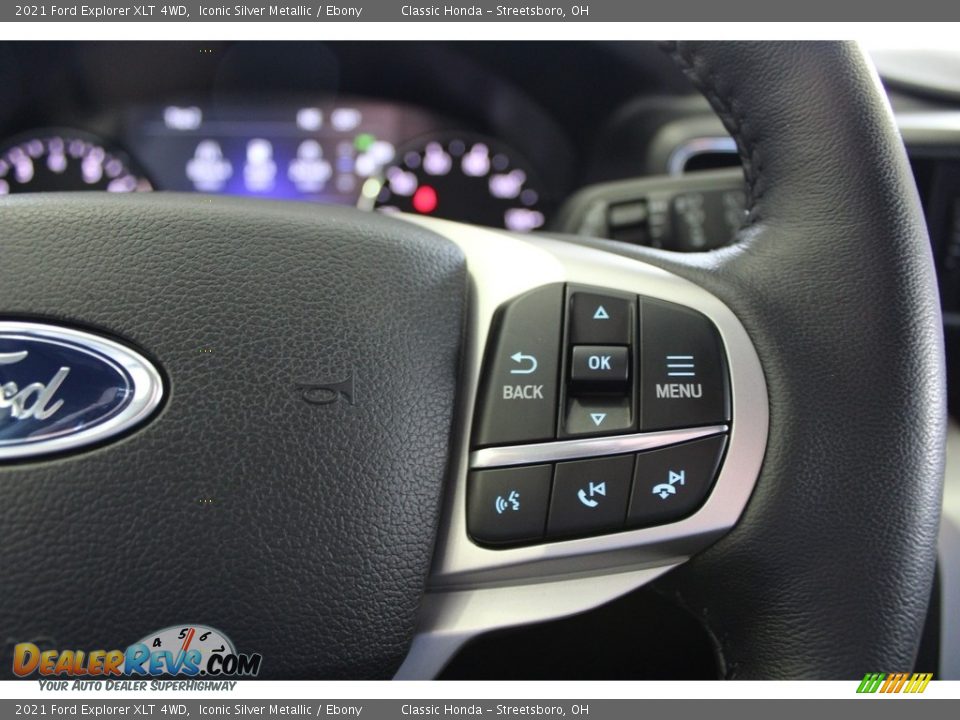 2021 Ford Explorer XLT 4WD Steering Wheel Photo #32