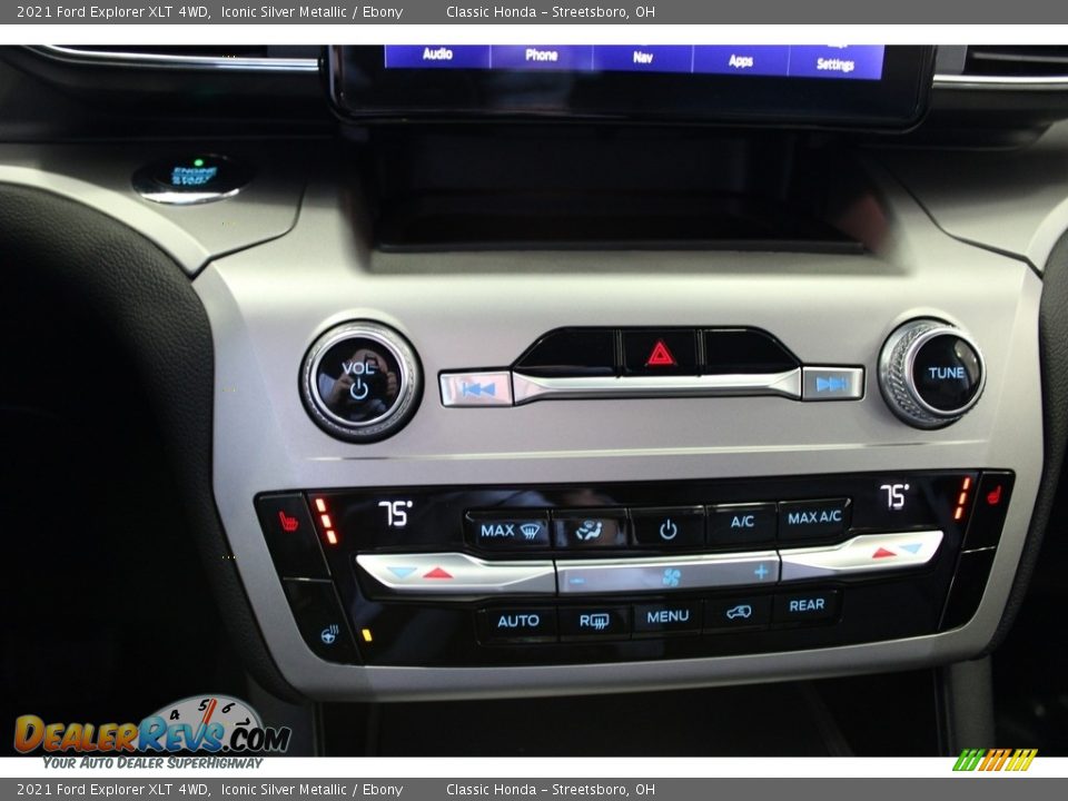 Controls of 2021 Ford Explorer XLT 4WD Photo #35