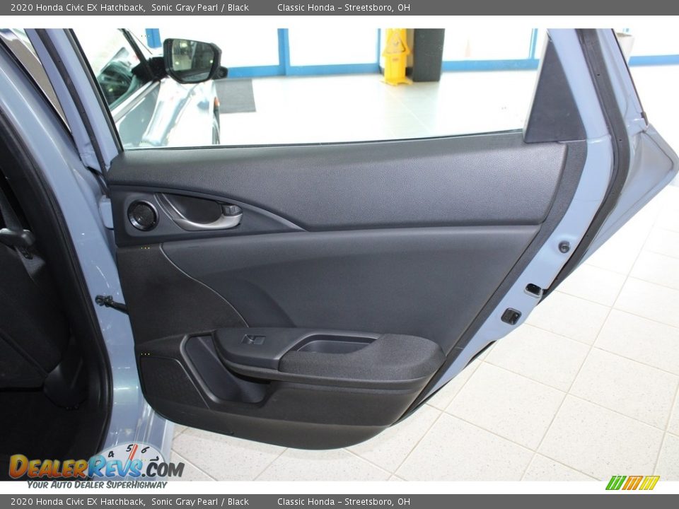 2020 Honda Civic EX Hatchback Sonic Gray Pearl / Black Photo #18