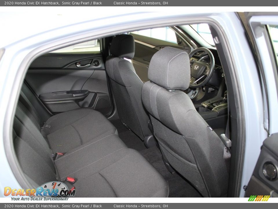 2020 Honda Civic EX Hatchback Sonic Gray Pearl / Black Photo #19