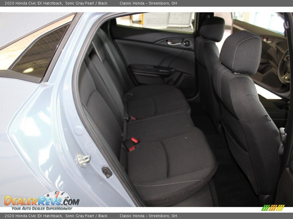 2020 Honda Civic EX Hatchback Sonic Gray Pearl / Black Photo #20