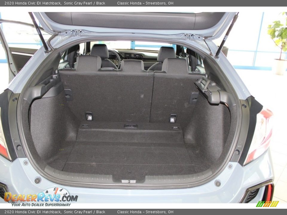 2020 Honda Civic EX Hatchback Sonic Gray Pearl / Black Photo #21
