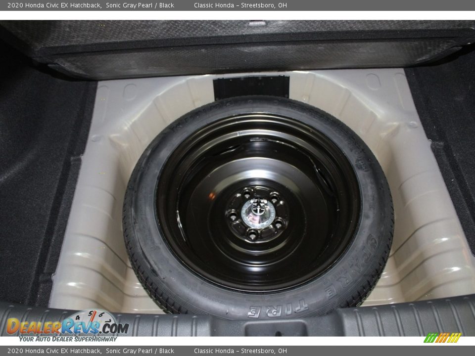 2020 Honda Civic EX Hatchback Sonic Gray Pearl / Black Photo #22