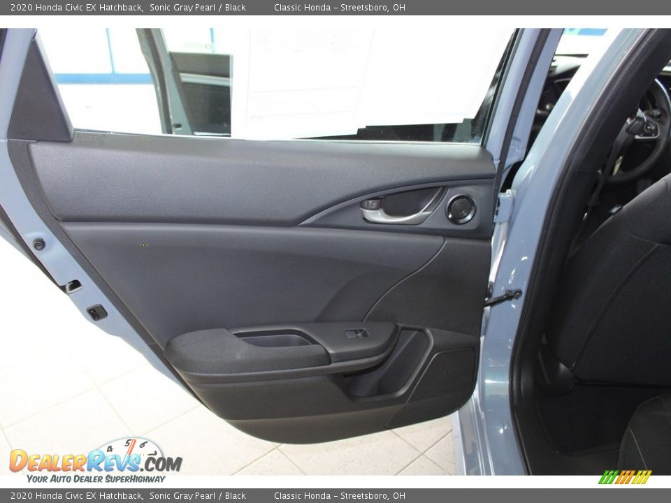 2020 Honda Civic EX Hatchback Sonic Gray Pearl / Black Photo #23