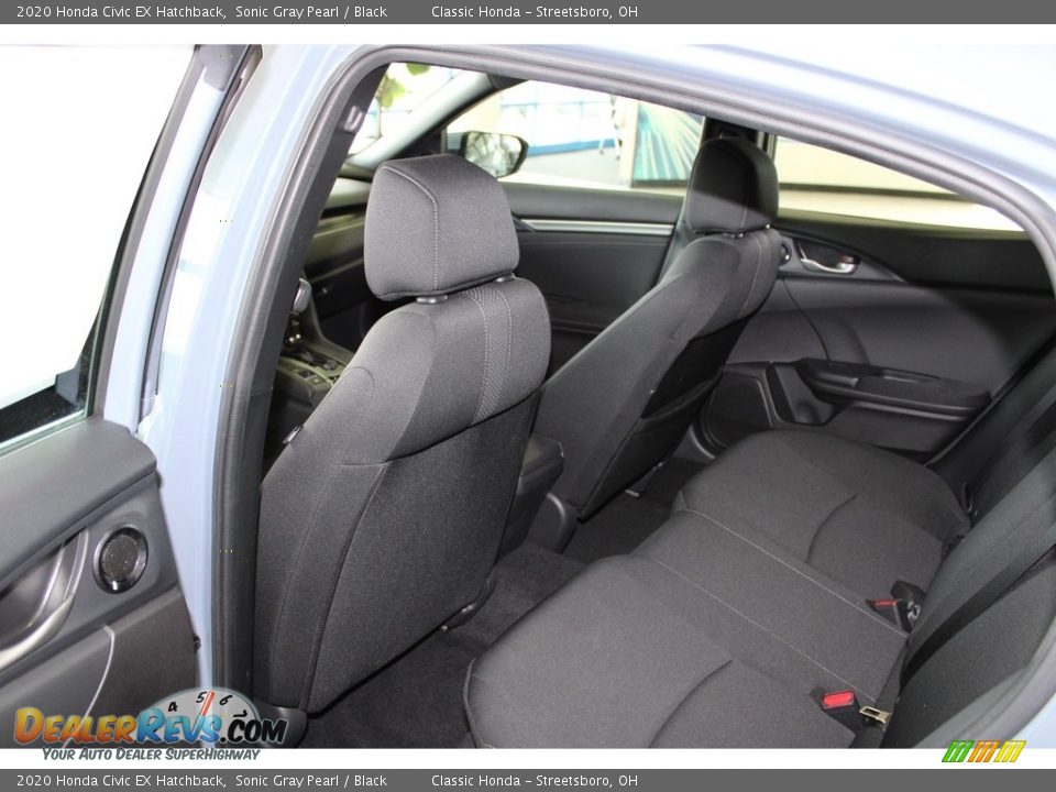 2020 Honda Civic EX Hatchback Sonic Gray Pearl / Black Photo #24