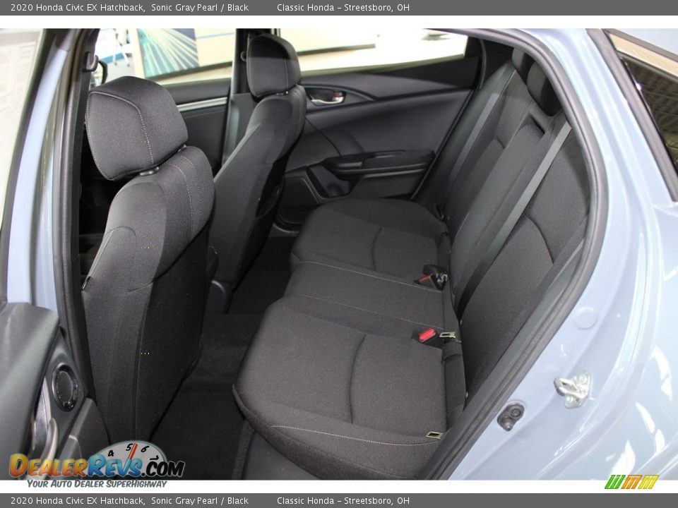 2020 Honda Civic EX Hatchback Sonic Gray Pearl / Black Photo #25
