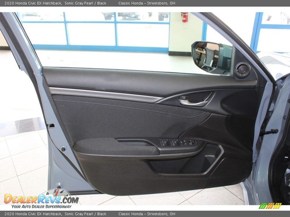 2020 Honda Civic EX Hatchback Sonic Gray Pearl / Black Photo #26