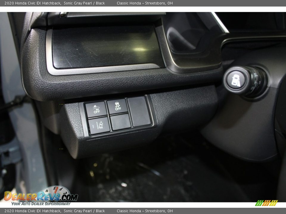 2020 Honda Civic EX Hatchback Sonic Gray Pearl / Black Photo #29