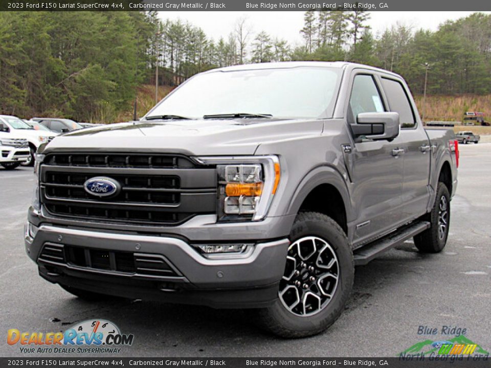 Front 3/4 View of 2023 Ford F150 Lariat SuperCrew 4x4 Photo #1