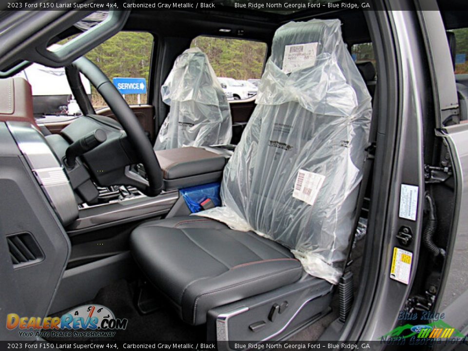 Front Seat of 2023 Ford F150 Lariat SuperCrew 4x4 Photo #11
