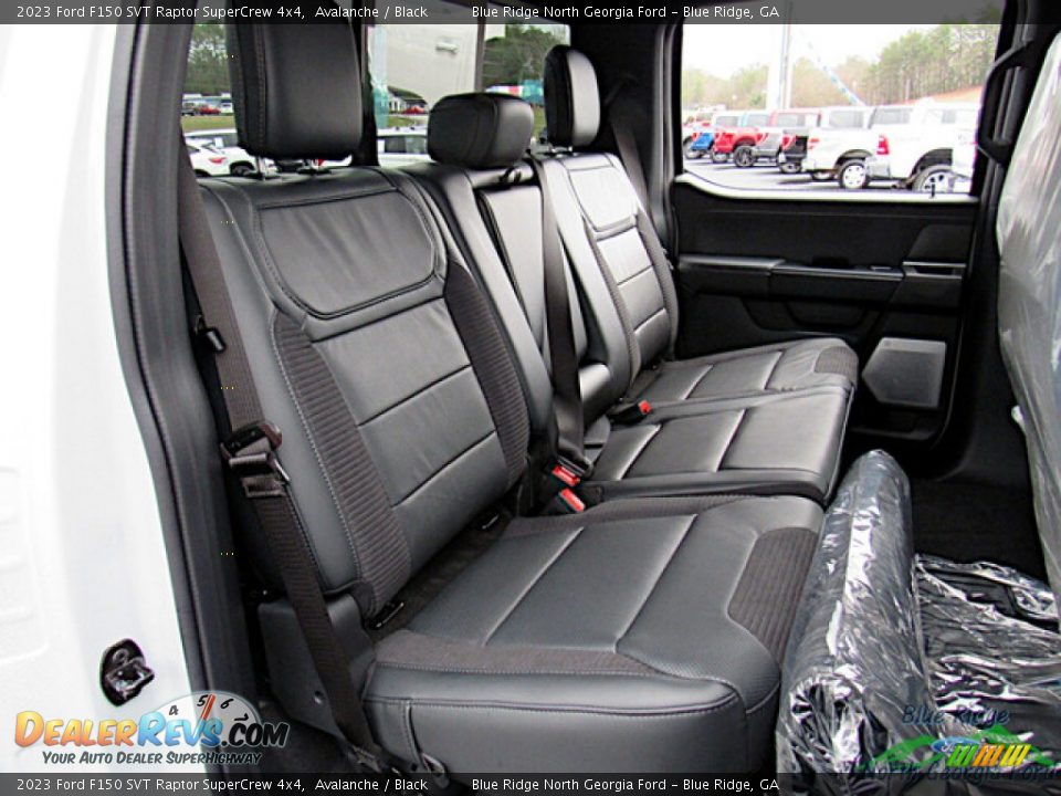 Rear Seat of 2023 Ford F150 SVT Raptor SuperCrew 4x4 Photo #12