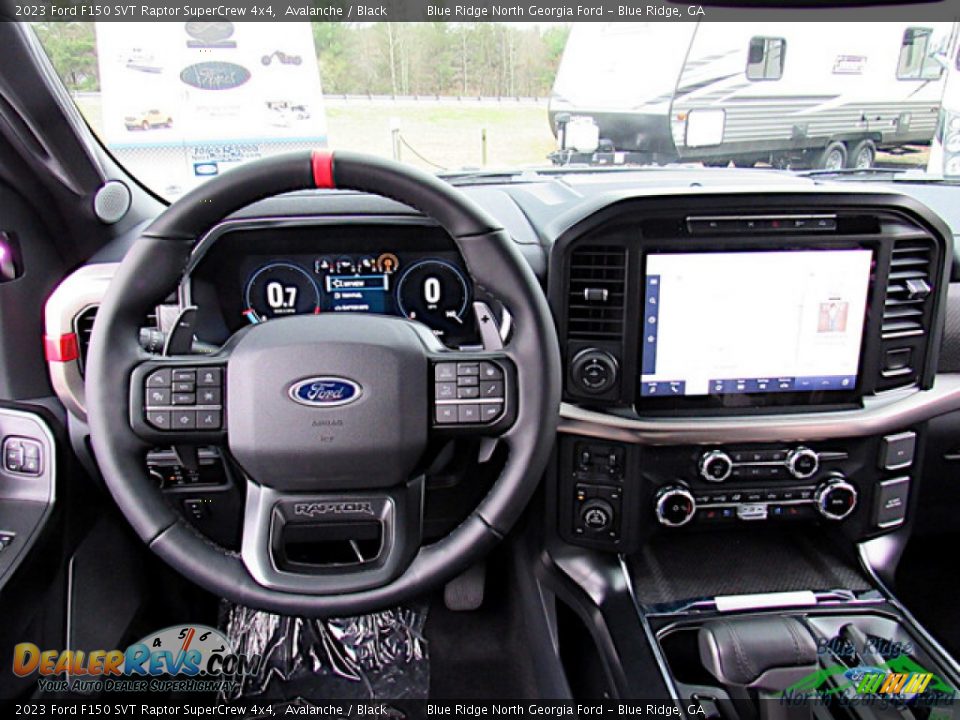 Dashboard of 2023 Ford F150 SVT Raptor SuperCrew 4x4 Photo #14