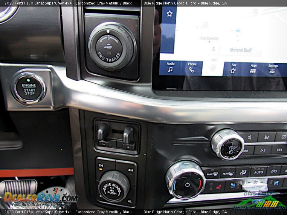 Controls of 2023 Ford F150 Lariat SuperCrew 4x4 Photo #20