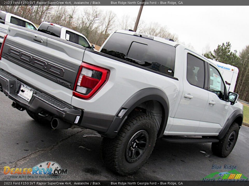 2023 Ford F150 SVT Raptor SuperCrew 4x4 Avalanche / Black Photo #29