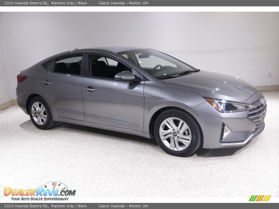 2020 Hyundai Elantra SEL Machine Gray / Black Photo #1