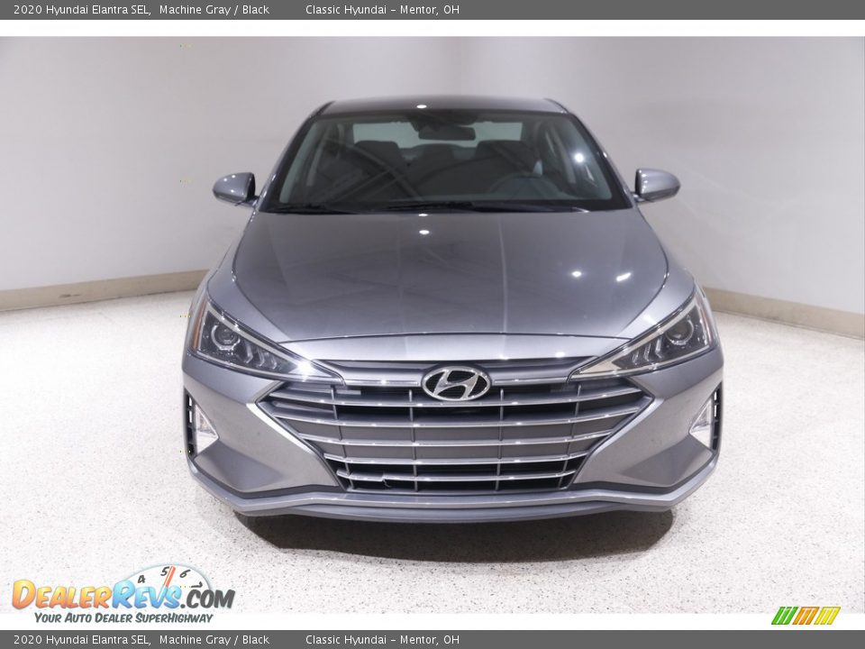 2020 Hyundai Elantra SEL Machine Gray / Black Photo #2